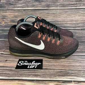 Nike Zoom All Out Black Lava Glow Women's Athletic Running Shoes